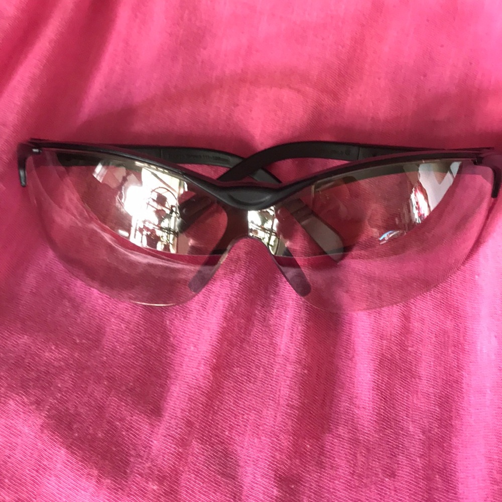 Body Guard B287+ black molded frame clear lens glasses. 125mm.